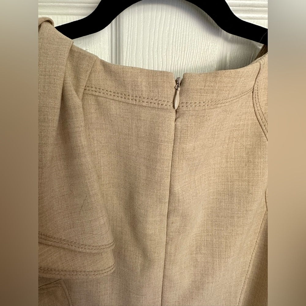 Calvin Klein Ruffle Shoulder Dress - Picture 4 of 6